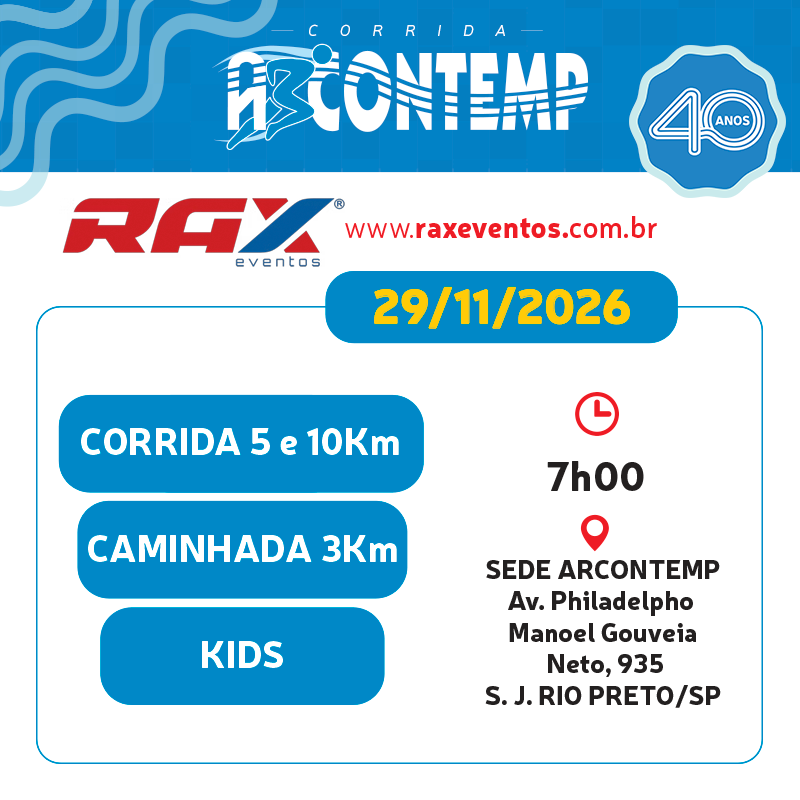 CORRIDA ARCONTEMP